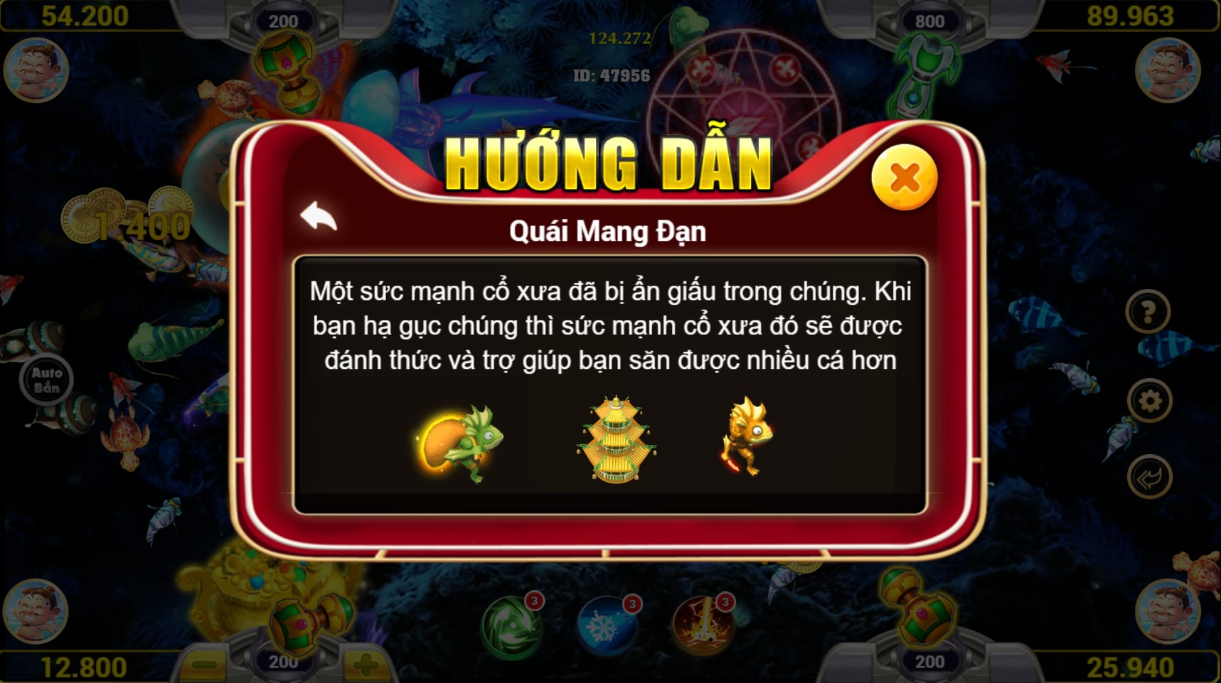 Hạ quái mang đạn để được sở hữu súng siêu xịn trong bắn cá zui