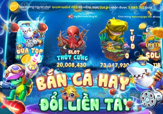 Review đánh giá game bắn cá đổi thưởng Vương quốc cá club