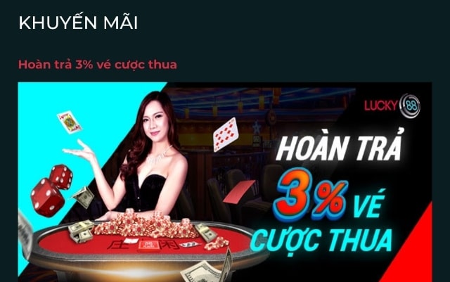 Nhà cái Lucky88 - Nơi có những ưu đãi hấp dẫn