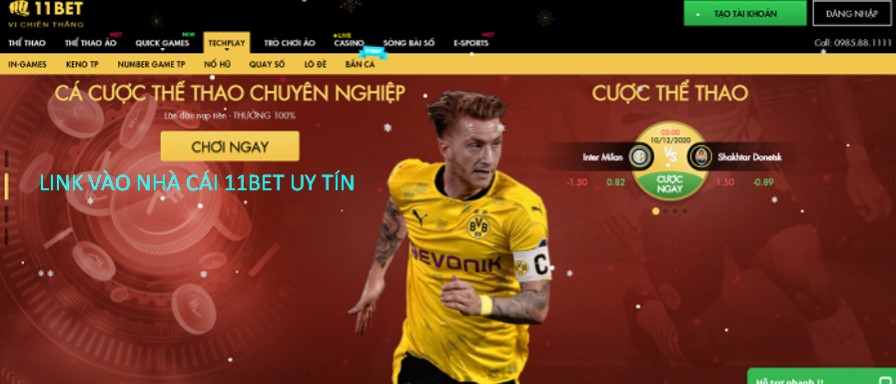 Link truy cập vào nhà cái 11bet như thế nào?