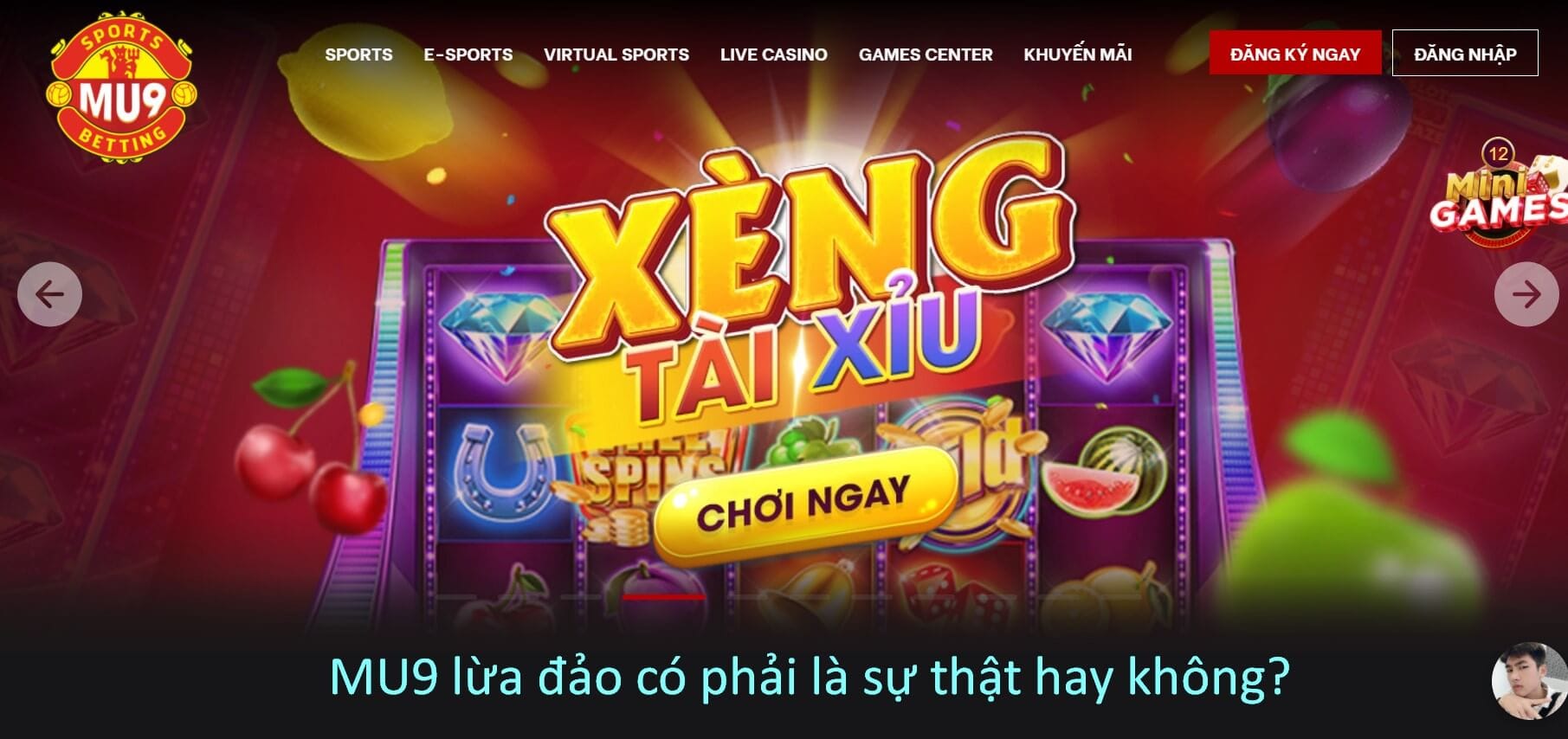 MU9 có phải là nhà cái lừa đảo người chơi không cho rút tiền không?