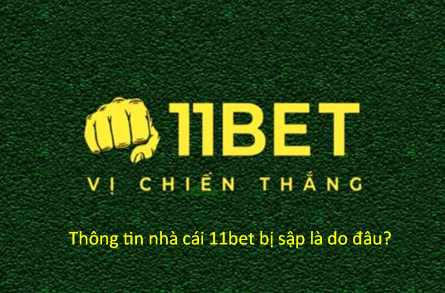 Tin đồn về nhà cái 11bet bị đánh sập có thật hay không?