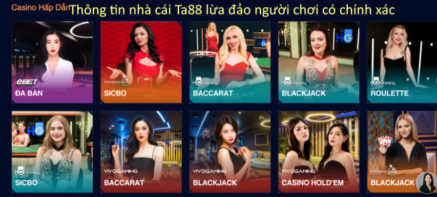  Thông tin nhà cái Ta88 lừa đảo người chơi có chính xác